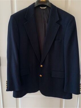 Ralph Lauren Navy Blazer with Gold Buttons